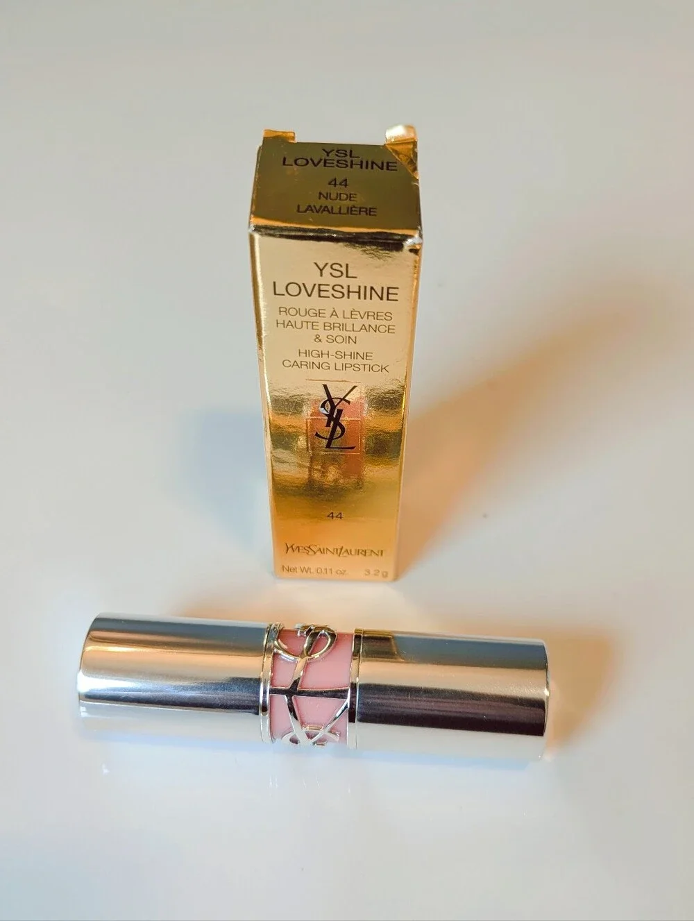 YSL Loveshine #44 + Peripera INK MOOD Glowy Tint